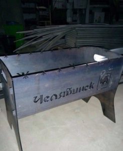 Мангал. Лазерная резка. Фото 3